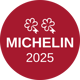 2 MICHELIN Keys 2025 Round Red