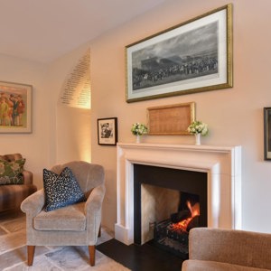 Cashel Palace Hotel The Guinness Bar Fireplace