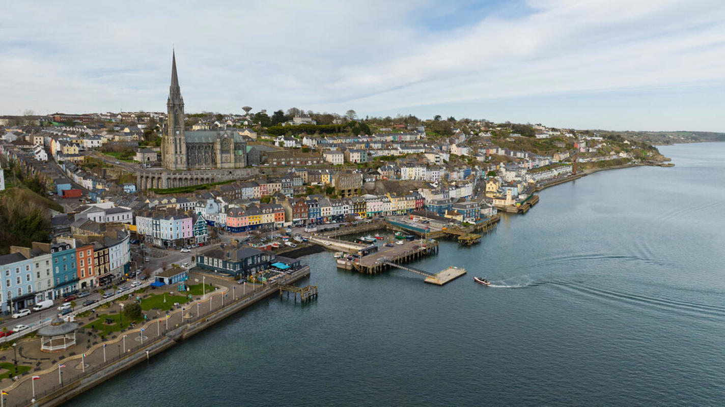 Aerial View, Cobh, Co Cork TI74HFY