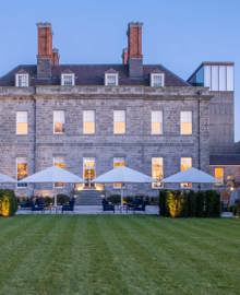Cashel Palace Hotel Garden Facade At Night Web